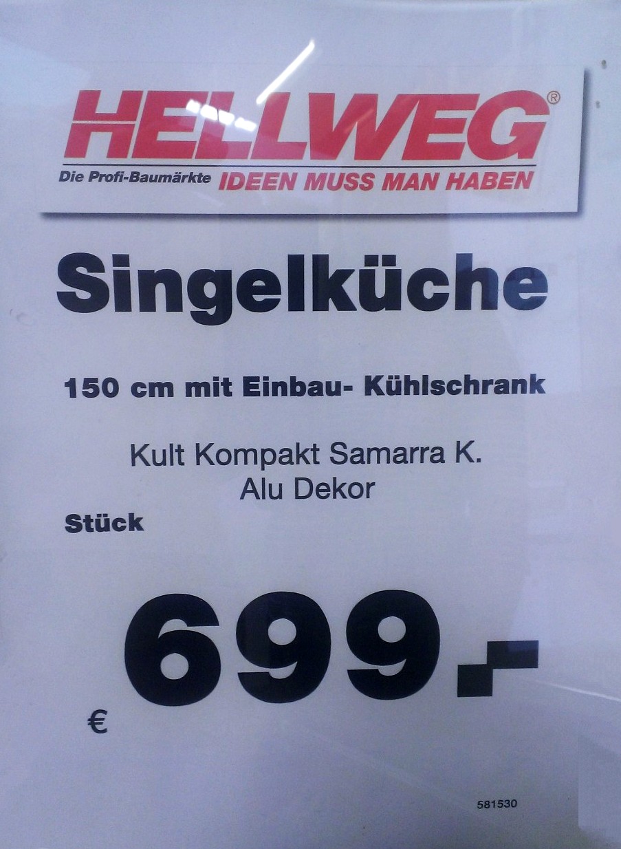 Single-Küche