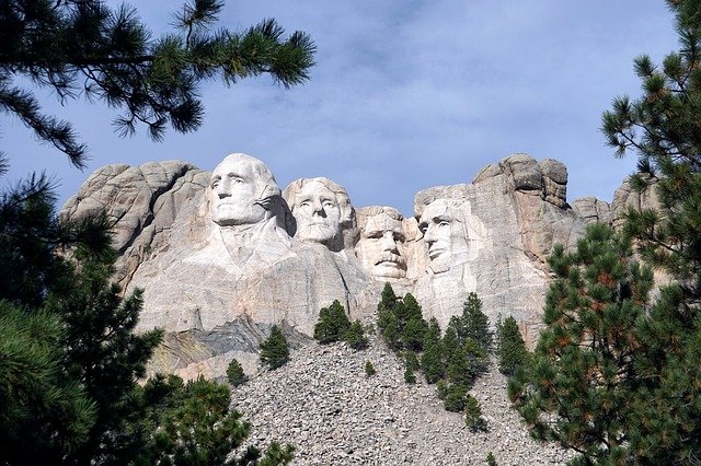 Mount Rushmore National Memorial - Denkmal der Präsidenten von Amerika