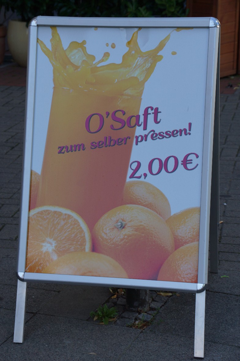 Ein O'Saft ist kein O-Saft